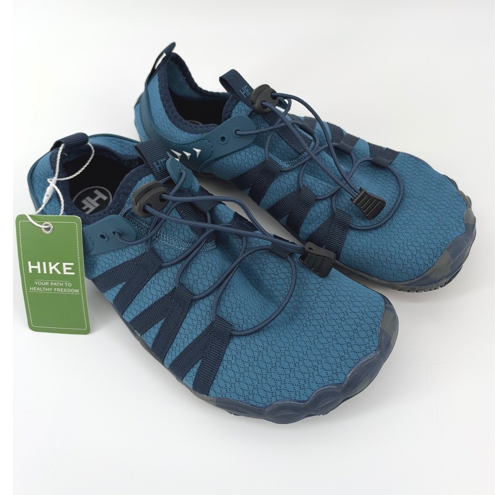 Hike Footwear Caspian Barefoot Mesh Shoes Blue Size 40 (W9 M7) Hiking Water Shoe